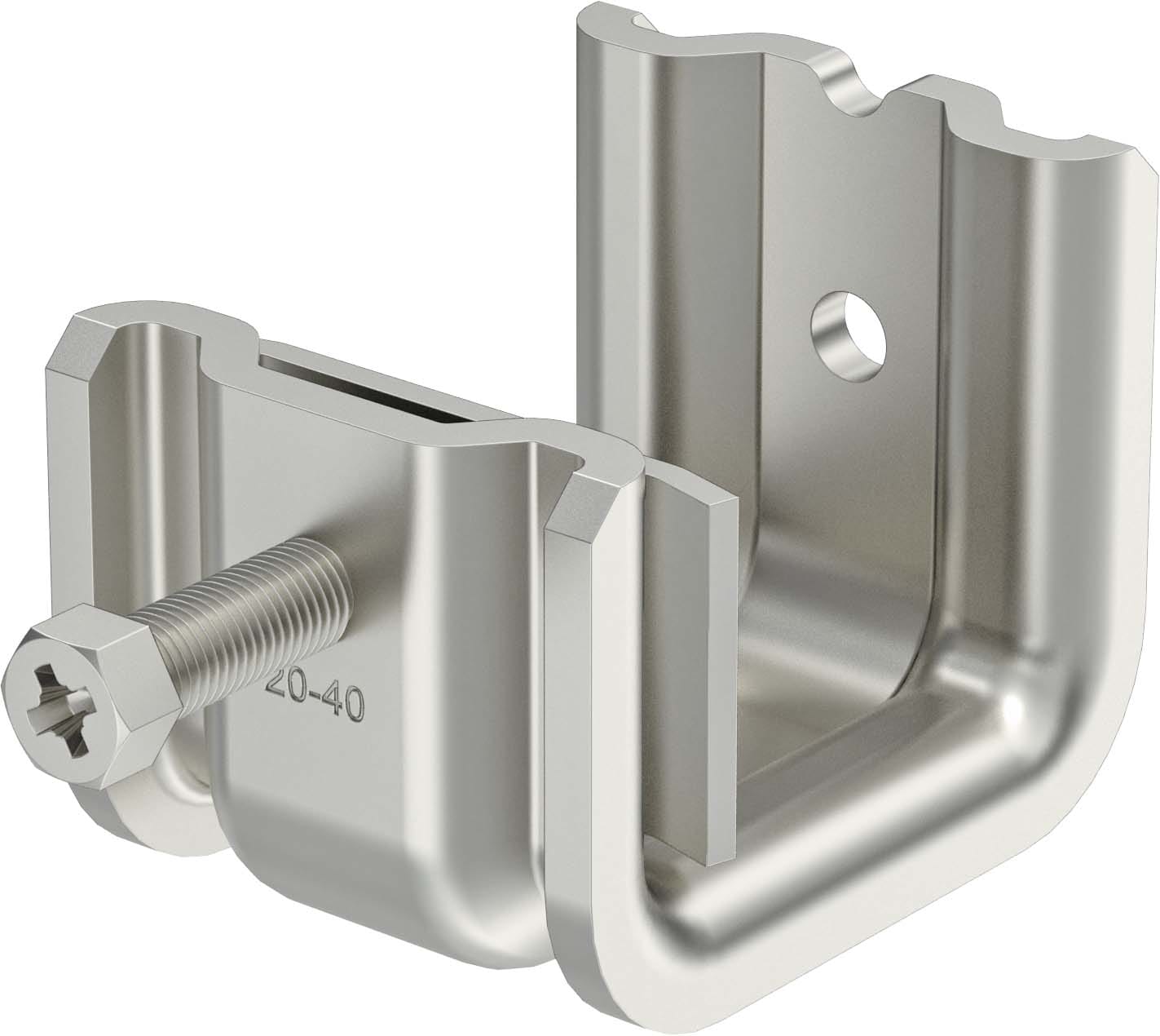OBO BETTERMANN - OBO1486294 SSP 2040 M8 A4 CLIP FLANGIA