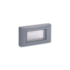 VIMAR SPA - VIW14944.14 Calotta IP55 4M +viti grigio granito