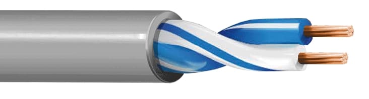 ITC INDUSTRIA TECNIC - ITC14U7YGRM100 1 X 2 AWG 24 UTP FLEX GRIGIO M.100 FCA