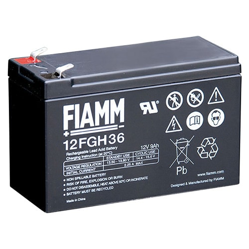 MELCHIONI SPA - MEM491460383 BATT PIOMBO RIC.12V 9AH TERM. 6.3MM FIAM