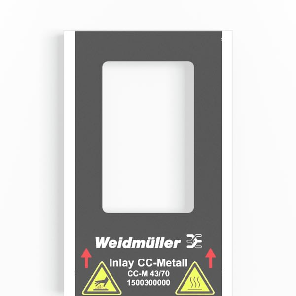 WEIDMULLER - WEI1500300000 INLAY CC-M 43/70