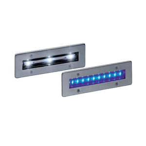 ELCOM SRL - EOW1513180 STILLED 10L LED/BI 1,3W 24VDC INOX SAT