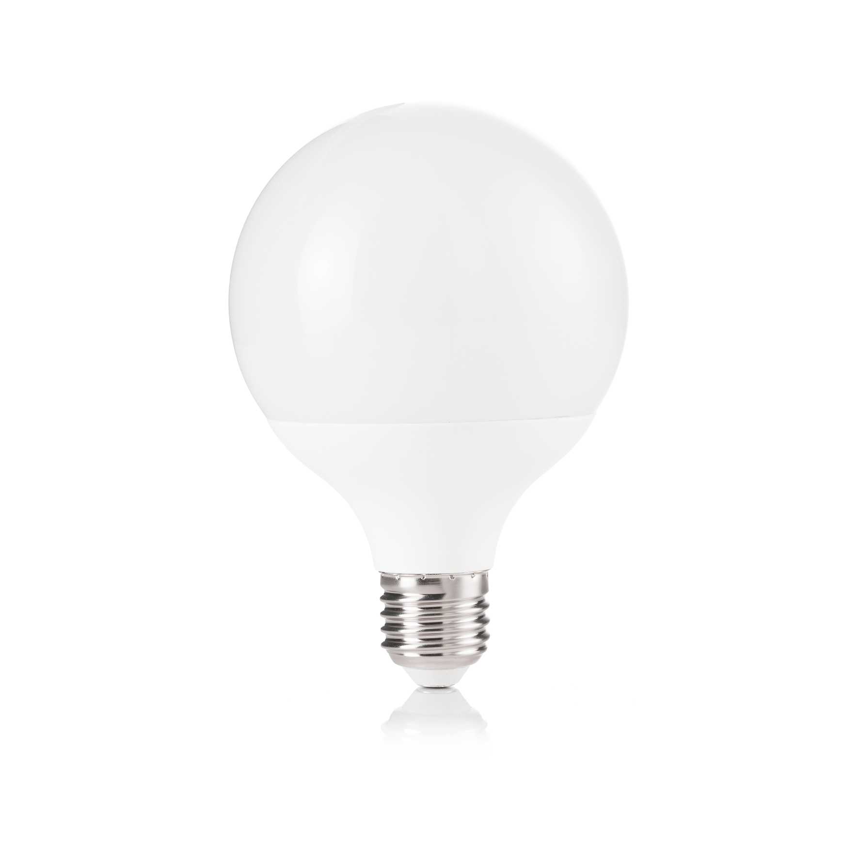 IDEAL LUX SRL - IUX151779 E27 GLOBO D095 14W 3000K CRI80 BIANCO