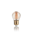 IDEAL LUX SRL - IUX151861 E27 SFERA 4W 2200K CRI80 AMBRA