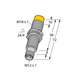 TURCK BANNER SRL - TUK1535562 NI10-M18E-LIU-H1141