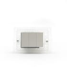 TECNOPLUS - TNP1543.4 PRESA ASP. SIMON URMET NEA ALLUMINIO