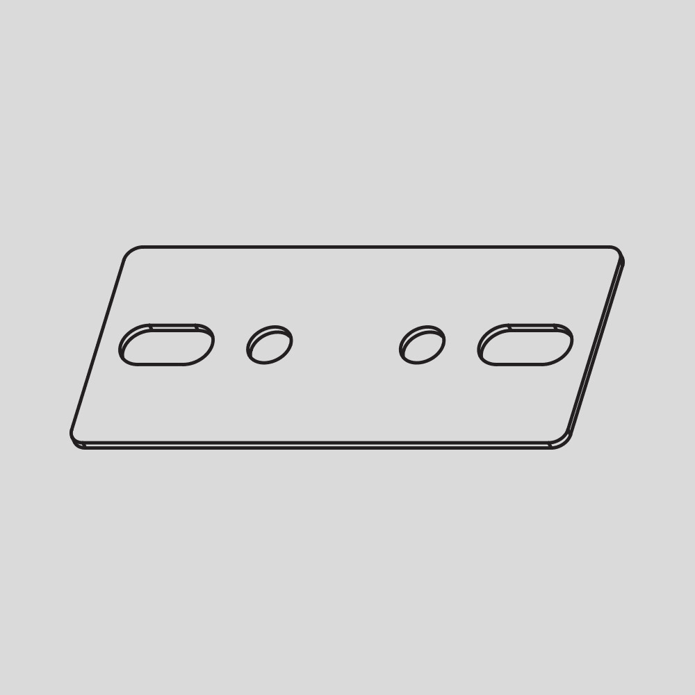 ARCLUCE SPA - ACL1099580X-30 T-RAIL GLASS GIUNTO LINEARE