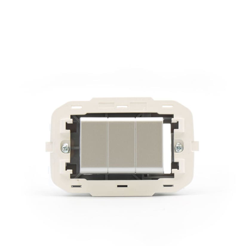 TECNOPLUS - TNP1557.3 PRESA ASP. GEWISS CHORUS TITANIO