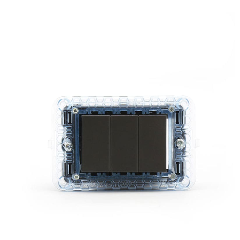 TECNOPLUS - TNP1563.9 PRESA ASP. AVE TEKLA NERO OPACO