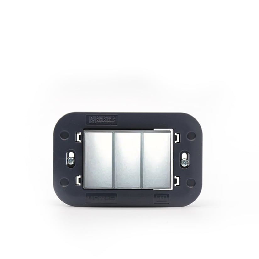 TECNOPLUS - TNP1567.0 PRESA ASP. BTICINO AXOLUTE SILVER