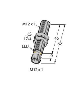 TURCK BANNER SRL - TUK1579913 BIM-M12E-AP4X-H1141