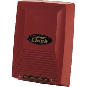 LINCE ITALIA SPA - LIN1588 SIRENA AUTOALIMENTATA ROSSA SERIE SMART