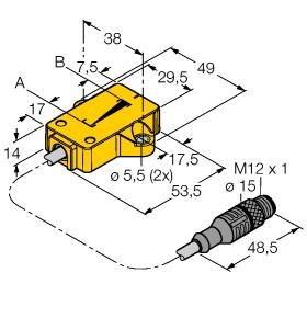 TURCK BANNER SRL - TUK1590752 LI25P1-QR14-LIU5X2-0.3-RS4