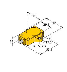 TURCK BANNER SRL - TUK1590853 RI360P1-QR14-ELIU5X2