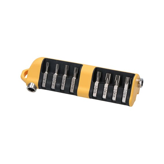 ABC TOOLS SPA - ABCA15934400 ASS.8 INS. TORX + 2 RACCORDI