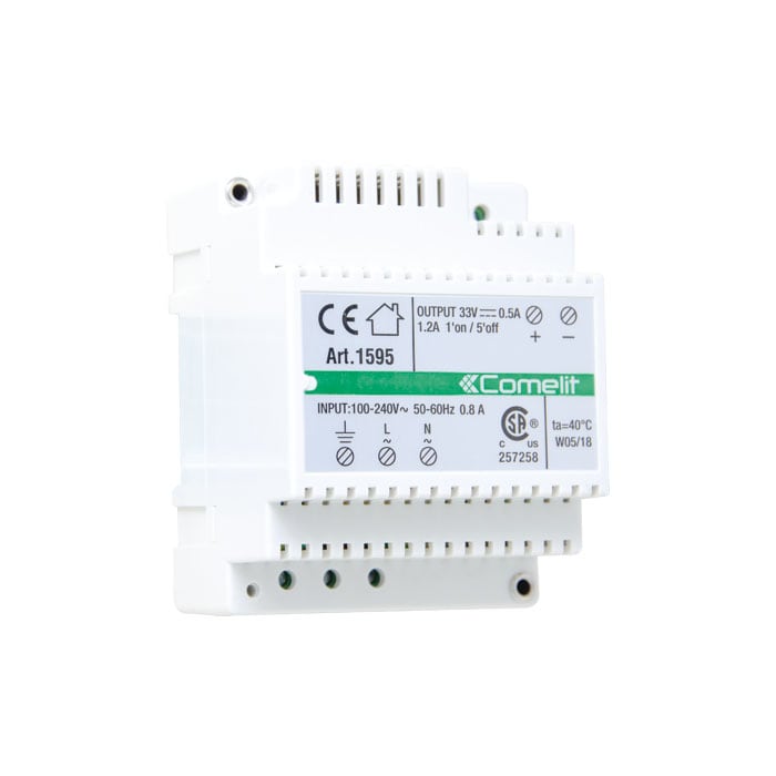 COMELIT GROUP SPA - COE1595 ALIMENTATORE 100-240VAC / 33VDC