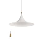 LINEA LIGHT (ILED) - ILDCA025AWUEZZ MORGANA TEXT WHITE POLISHED GOLD