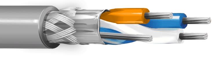 ITC INDUSTRIA TECNIC - ITC15S7YGOB500 1X2AWG22+1AWG22 FLEX S(FTP) CANBUS B500