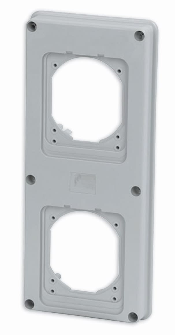 ROSI MATERIALE ELETT - RCO16.3010 FLANGIA ADATT. PER 2 PRESE INC. 16/32A