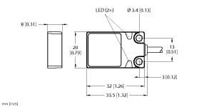 TURCK BANNER SRL - TUK16001 BI5-Q08-VP6X2
