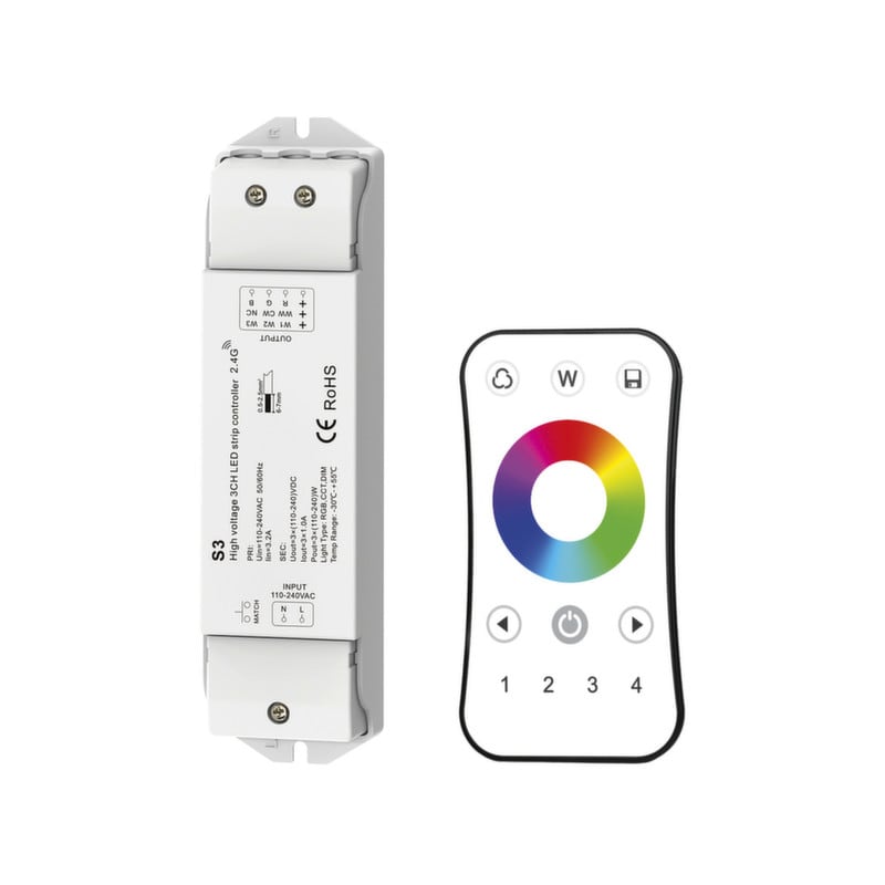 ARTELETA INTERNATION - ARTCTR300 CONTROLLER LED RGB 230V+TELECOMANDO