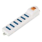 SCAME PARRE SPA - SCA160.229 PR.TAV.6 PRESE BIVAL.C/INT.LUM