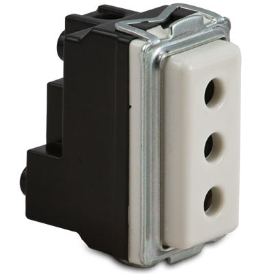 MASTER SRL - MST16062 PRESA SICURA 2 P.+TERRA 10A