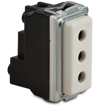 MASTER SRL - MST16062 PRESA SICURA 2 P.+TERRA 10A