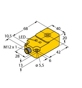 TURCK BANNER SRL - TUK1608600 BI15U-Q20-AP6X2-H1141