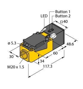 TURCK BANNER SRL - TUK100002505 RU200-CP40-LIU2P8X2T/S968