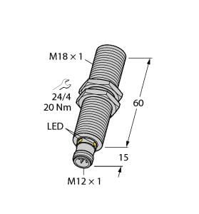TURCK BANNER SRL - TUK1610089 RU130U-M18E-LI8X2-H1151