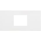 BTICINO - BTI16136D/2 MULTIBOX - PLACCA PER 2 MODULI DIN BIANC