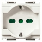 VIMAR SPA - VIW16211.B PRESA 2P+T 16A UNIVERSALE BIANCO