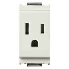 VIMAR SPA - VIW16245.B PRESA 2P+T 15A USA+SASO BIANCO