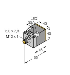TURCK BANNER SRL - TUK16250 BI15-CK40-AP6X2-H1141