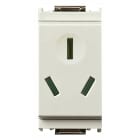 VIMAR SPA - VIW16251.B PRESA SICURY 2P+T 10A CINESE BIANCO