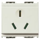 VIMAR SPA - VIW16254.B PRESA SICURY 2P+T 16A CINESE BIANCO
