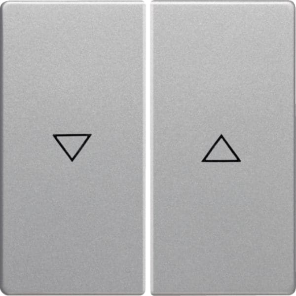 BERKER - BRK16256084 BIL.DOPPIO + SIMB.FRECCIA Q1/Q3 ALU