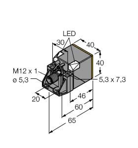 TURCK BANNER SRL - TUK1625853 NI50U-QV40-AP6X2-H1141