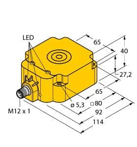TURCK BANNER SRL - TUK1625857 NI75U-Q80-VP4X2-H1141