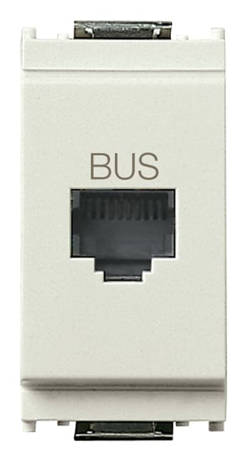 VIMAR SPA - VIW16339.B PRESA RJ11 SPECIALE PER BUS BIANCO