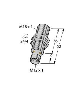 TURCK BANNER SRL - TUK1634816 BI8U-EM18WD-AP6X-H1141