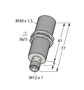 TURCK BANNER SRL - TUK1634946 BI15U-M30E-VP6X-H1141