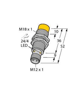 TURCK BANNER SRL - TUK1635332 NI15U-EM18-AP6X-H1141