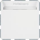BERKER - BRK16408999 INT.A RELE X HOTEL CARD S1 BI