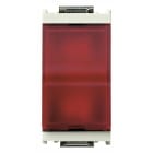 VIMAR SPA - VIW16433.R.B SPIA PRISMATICA DIFFUSORE ROSSO BIANCO