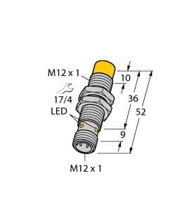 TURCK BANNER SRL - TUK1644140 NI8U-M12-AP6X-H1141