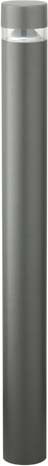 PERFORMANCE IN LIGHT - PRI06084096 LED-Bollard 5000K 13W statica Ottica circolare extra diffondente