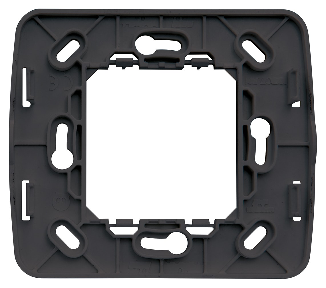 VIMAR SPA - VIW16527.RN SUPPORTO RADIO PLACCA RONDO 2M GRIGIO