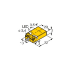TURCK BANNER SRL - TUK1662015 NI10U-QP08-AP6X2